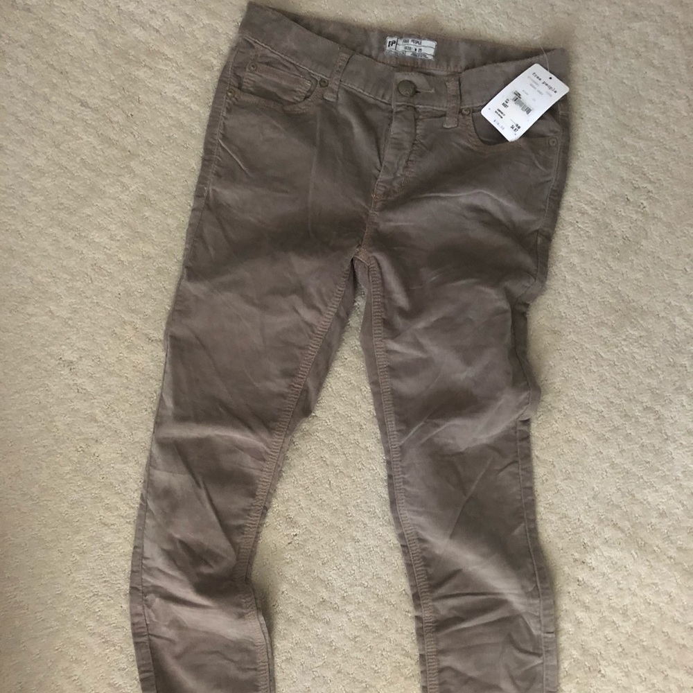 Free people corduroy jeans